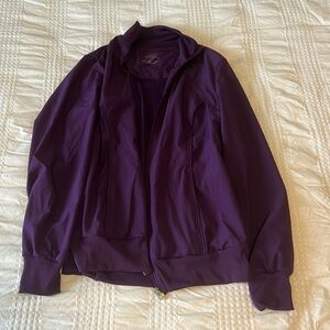 Purple Cherokee scrub jacket